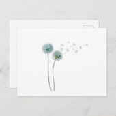 Dandelion Briefkaart (Voorkant / Achterkant)
