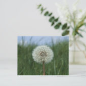 Dandelion Briefkaart (Staand voorkant)