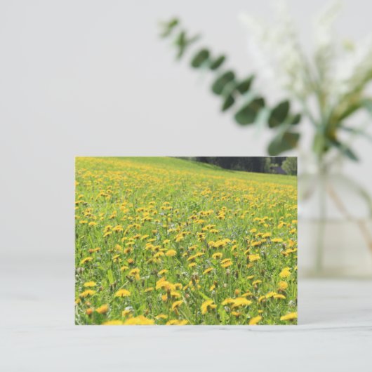 Dandelion Briefkaart (Staand voorkant)