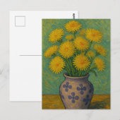 Dandelion Briefkaart (Voorkant / Achterkant)