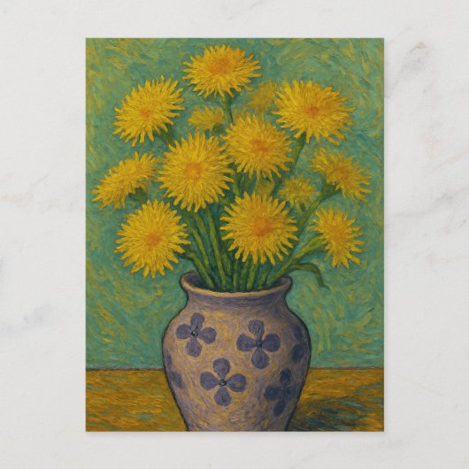 Dandelion Briefkaart (Voorkant)