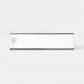 Dandelion Bureau Naambordje (Voorkant)