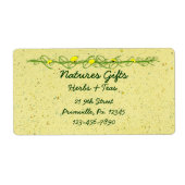 Dandelion Business Label (Voorkant)