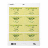 Dandelion Business Label (Full Sheet)