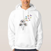 Dandelion butterfly flow hoodie (Voorkant)