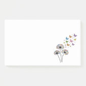Dandelion butterfly flow post-it® notes (Voorkant)