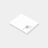 Dandelion butterfly flow post-it® notes (Schuin)