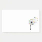 Dandelion butterfly flow post-it® notes (Voorkant)