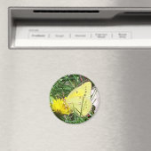 Dandelion Butterfly Magneet (Insitu (Vaatwasser))