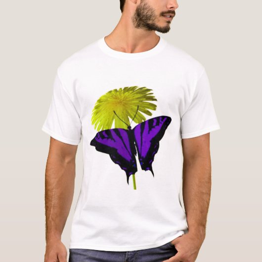 Dandelion Butterfly T-shirt (Voorkant)