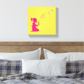 Dandelion Canvas Afdruk (Insitu (Slaapkamer))