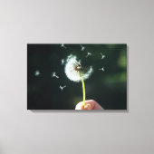 Dandelion Canvas Afdruk (Voorkant)