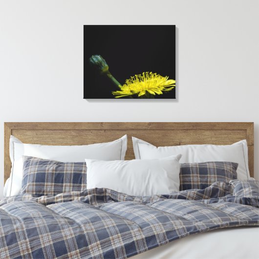 Dandelion Canvas Afdruk (Insitu (Slaapkamer))