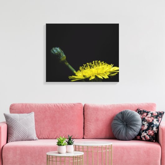 Dandelion Canvas Afdruk (Insitu (Woonkamer))