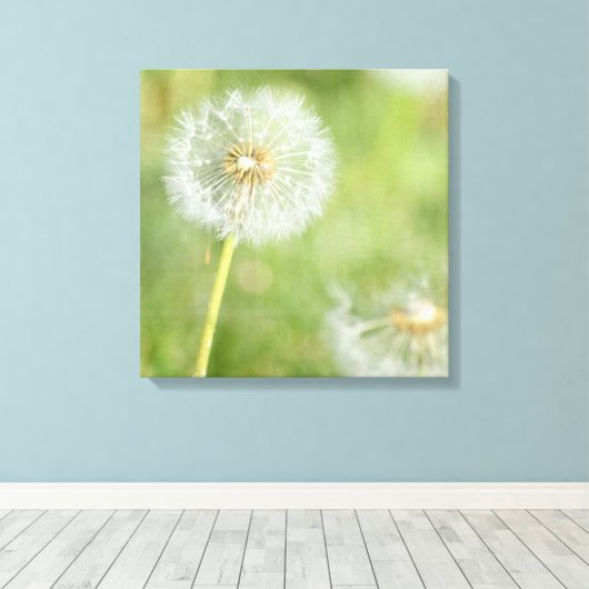 Dandelion Canvas Afdruk (Insitu (Houten vloer))
