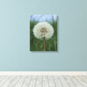 Dandelion Canvas afdrukken (Insitu (Houten vloer))