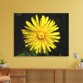 Dandelion Canvas afdrukken (Insitu (Woonkamer))