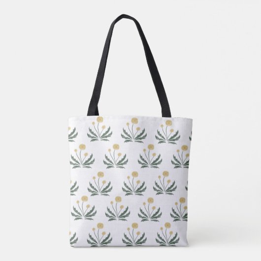 Dandelion Canvas tas (Achterkant)