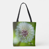 Dandelion Canvas tas (Achterkant)