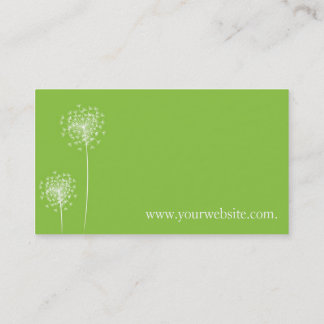 Dandelion card visitekaartje