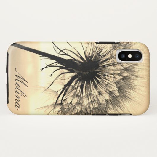 dandelion Case-Mate iPhone case (Achterkant (horizontaal))