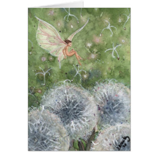 "Dandelion Clock Fae"-kaart