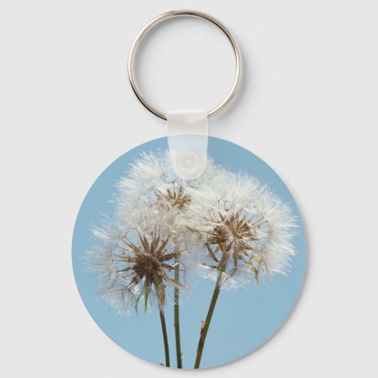 Dandelion Clocks Sleutelhanger (Voorkant)