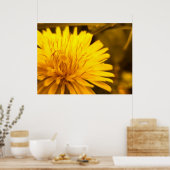 Dandelion Close Poster (Keuken)