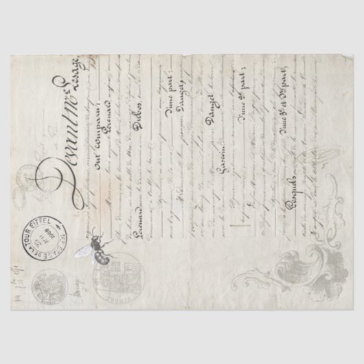 Dandelion Companion — Specificaties Tissuepapier (Voorkant)