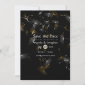 Dandelion Confetti Wedding Save The Date (Voorkant)