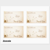 Dandelion Custom Business Logo Sticker (Vel)