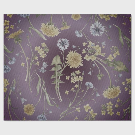 Dandelion Delight Wrapping Paper Cadeaupapier (Vlak)