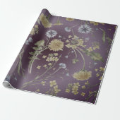 Dandelion Delight Wrapping Paper Cadeaupapier (Uitgerold)