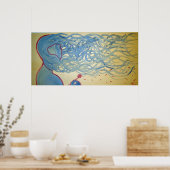 Dandelion- door Matthew Crew Poster (Keuken)