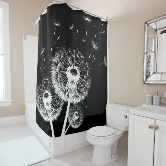 Dandelion Douchegordijn (In situ)