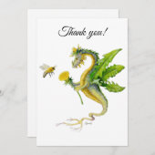 Dandelion Dragon - Hartelijk dank Bedankkaart (Voorkant / Achterkant)