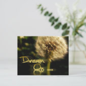 Dandelion Dream aan.. Briefkaart (Staand voorkant)