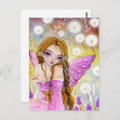 Dandelion Dream - Briefkaart (Voorkant / Achterkant)