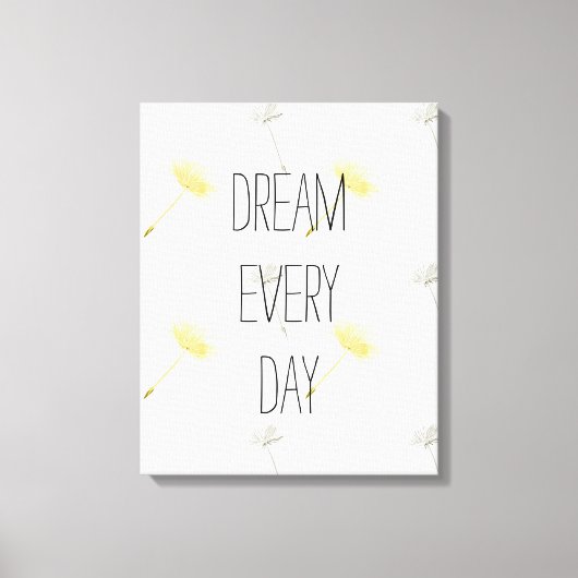 Dandelion Dream Canvas Afdruk (Voorkant)