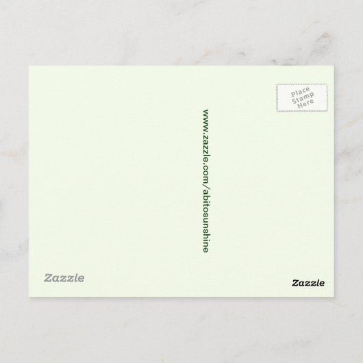 Dandelion Dreams Briefkaart (Achterkant)