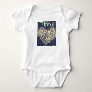 Dandelion Dreams Gepersonaliseerde Baby Bodysuit. Romper