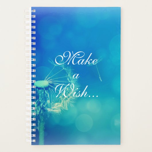 Dandelion // Een wens maken... Planner (Voorkant)