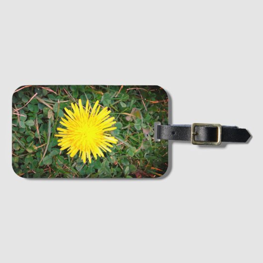 Dandelion en Clovers Bagagelabel (Voorkant (horizontaal))