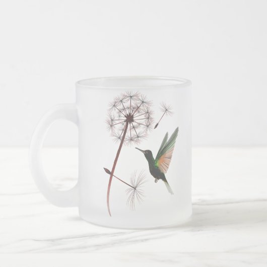 Dandelion en Hummingbird Mok (Links)