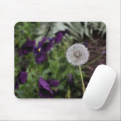 Dandelion en pansermuismatje muismat (Met muis)