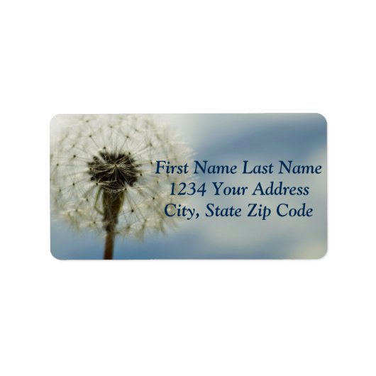 Dandelion Etiket (Voorkant)