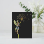 Dandelion Faery (met Oorlogsverf) Briefkaart (Staand voorkant)