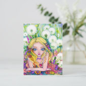 Dandelion Fairy Kingdom - Briefkaart (Staand voorkant)