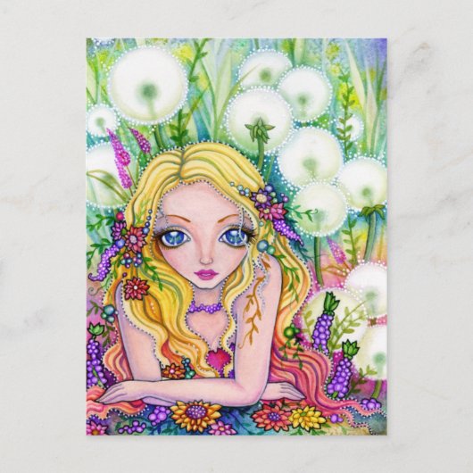 Dandelion Fairy Kingdom - Briefkaart (Voorkant)