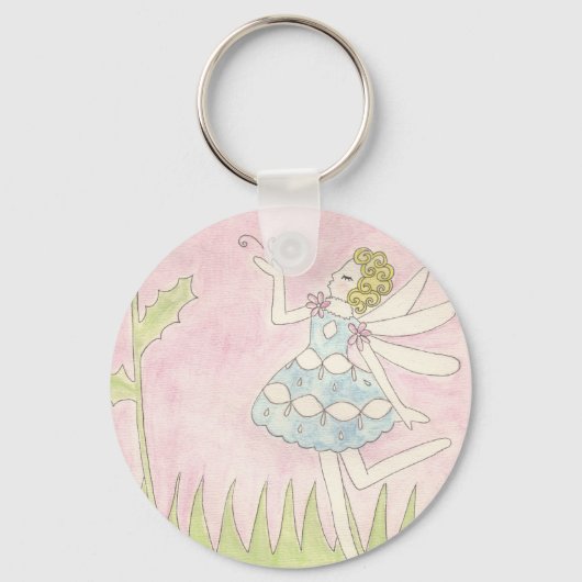 Dandelion Fairy Sleutelhanger (Voorkant)